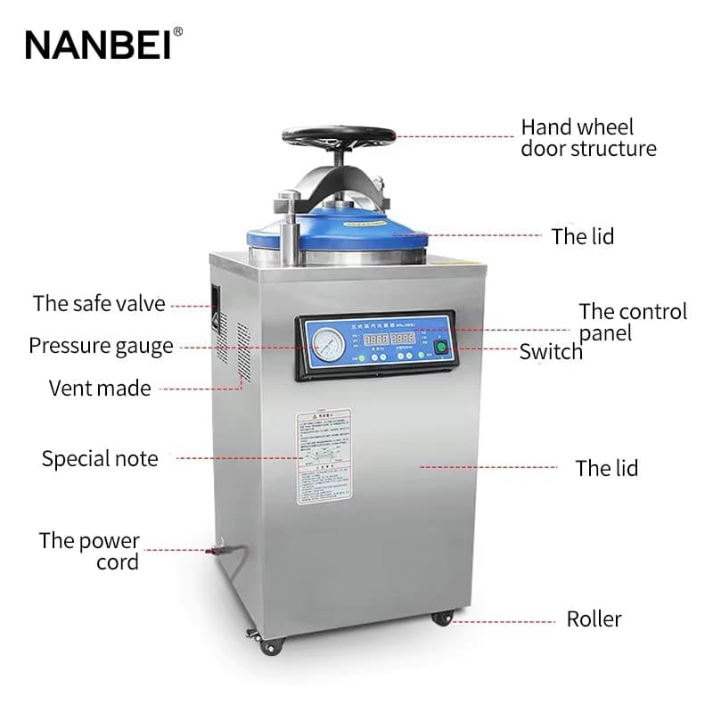 pressure steam autoclave